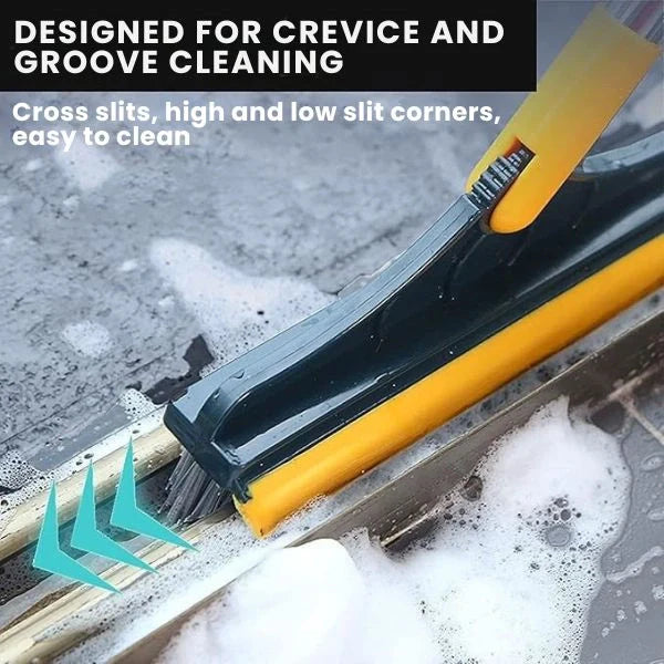 2-in-1 Scrubbing Brush | Corner Wiper | Flexible Head