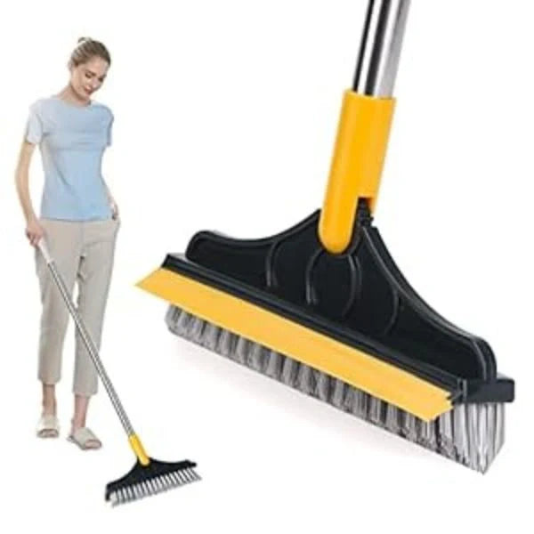 2-in-1 Scrubbing Brush | Corner Wiper | Flexible Head