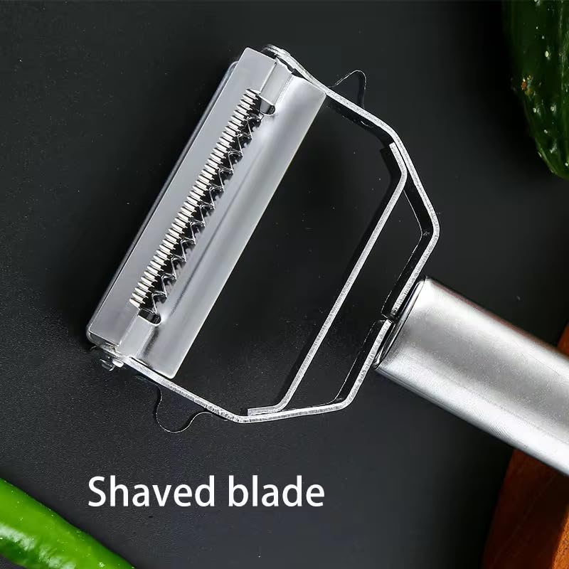 SwiftPeel™ – 3 in 1 Stainless Peeler | Sharp Blades, Anti-Rust | For Quick, Clean Prep