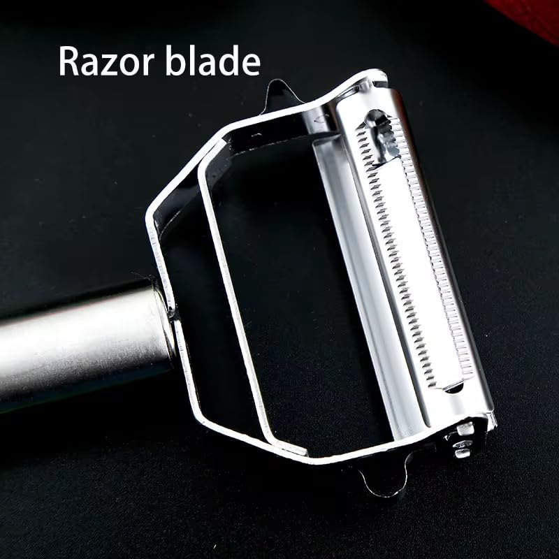 SwiftPeel™ – 3 in 1 Stainless Peeler | Sharp Blades, Anti-Rust | For Quick, Clean Prep