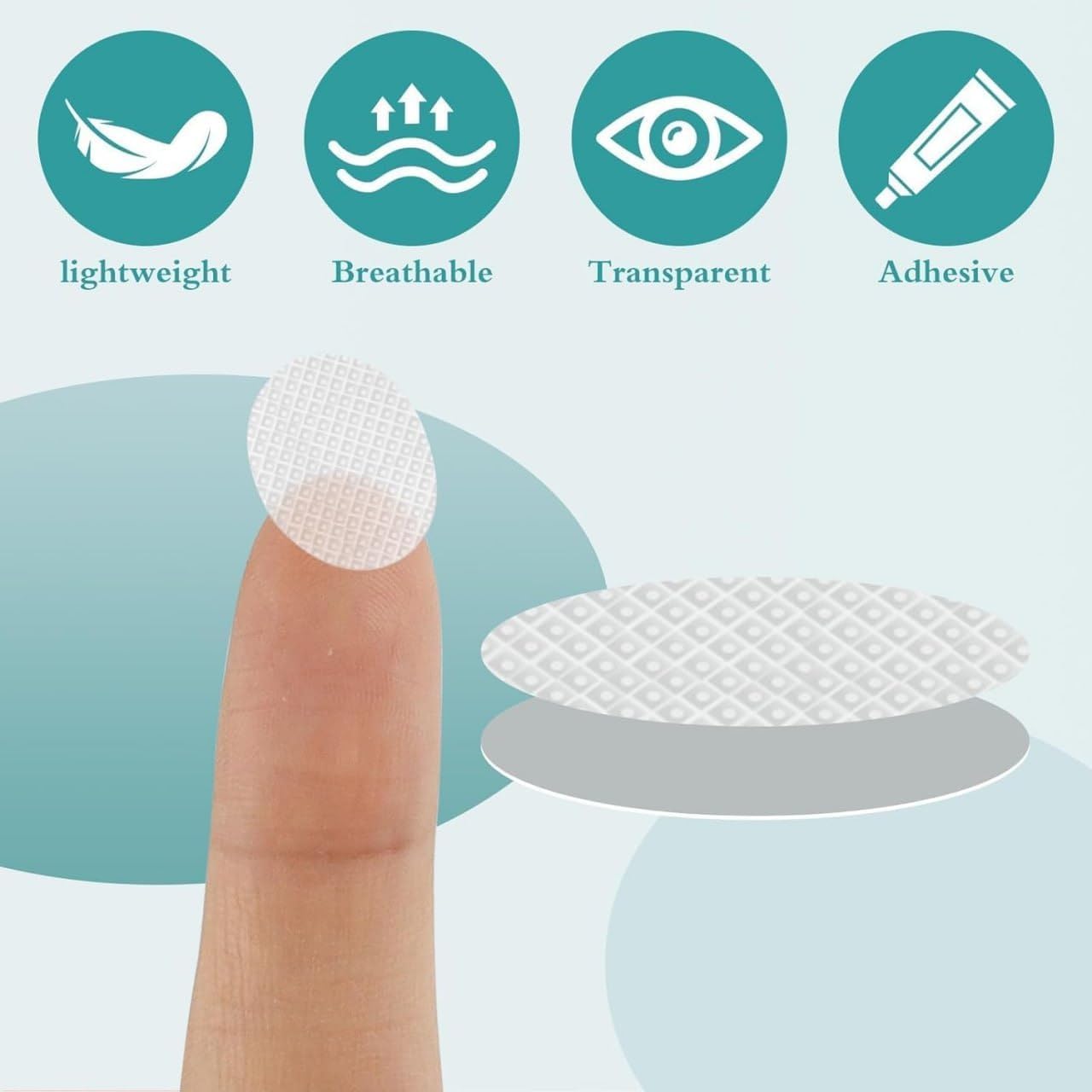 Invisible Premium Earlobe Support Patches for Heavy Earrings (300 Pack)