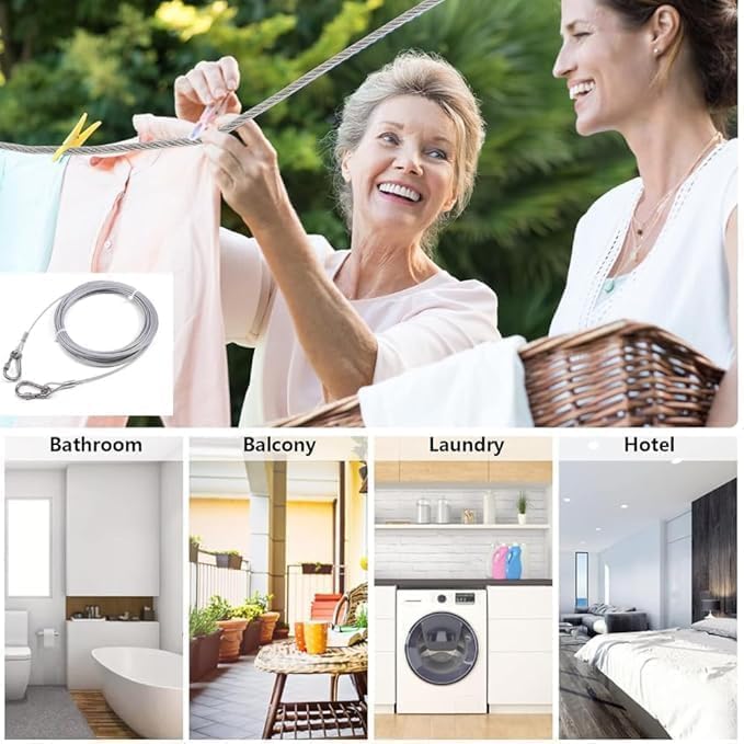 Heavy Duty Clothes Drying Rope