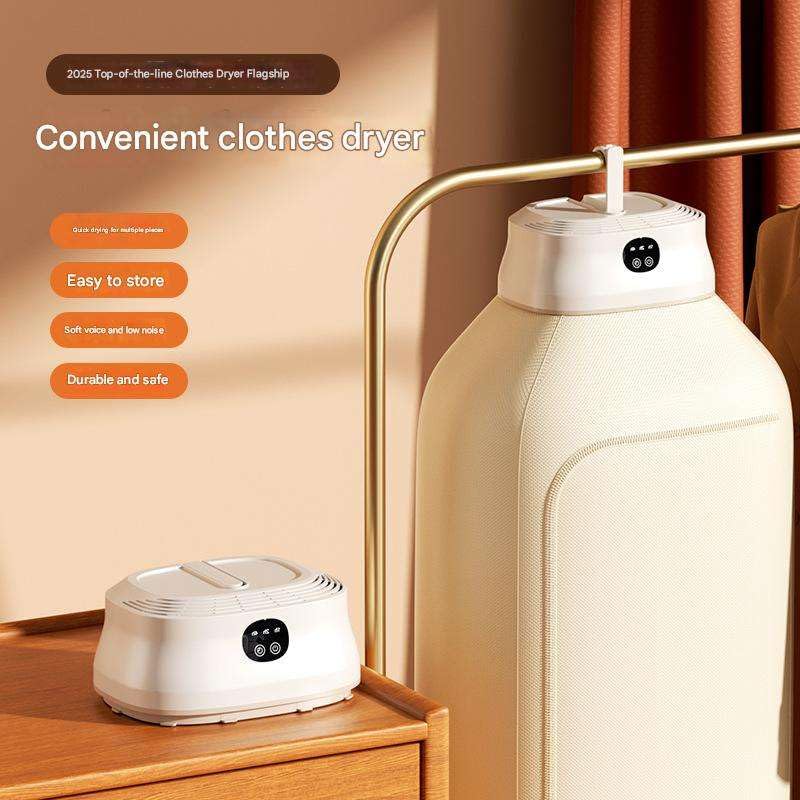 Portable Electric Clothes Dryer | Fast-Drying Machine with Adjustable Timer