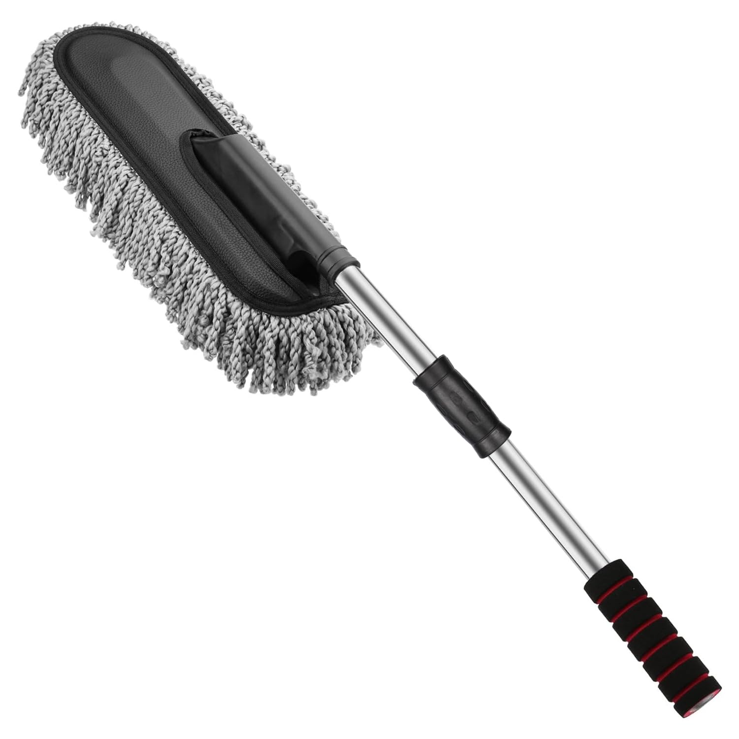 Soft Microfiber Car Duster Brush with Extendable Handle