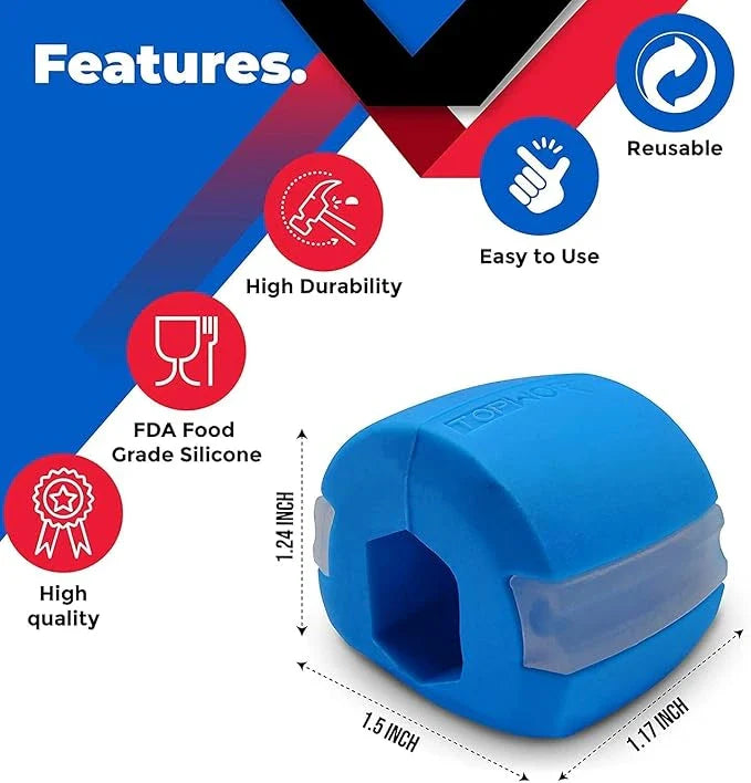 SharpJaw™- Jaw Shaper & Facial Toner | Sculpt, Shape & Lift | Compact Jaw Exerciser