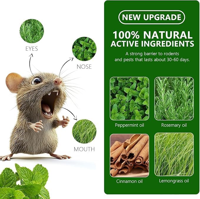 Rat Repellent for Car Home Pack of 1 (10 Tablet)