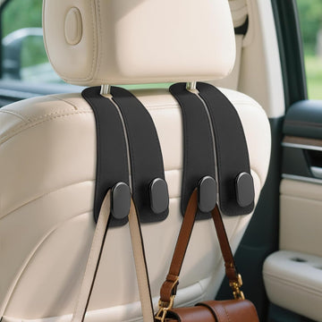 2 in 1 Car Back Seat Headrest Hooks (pack of 2)