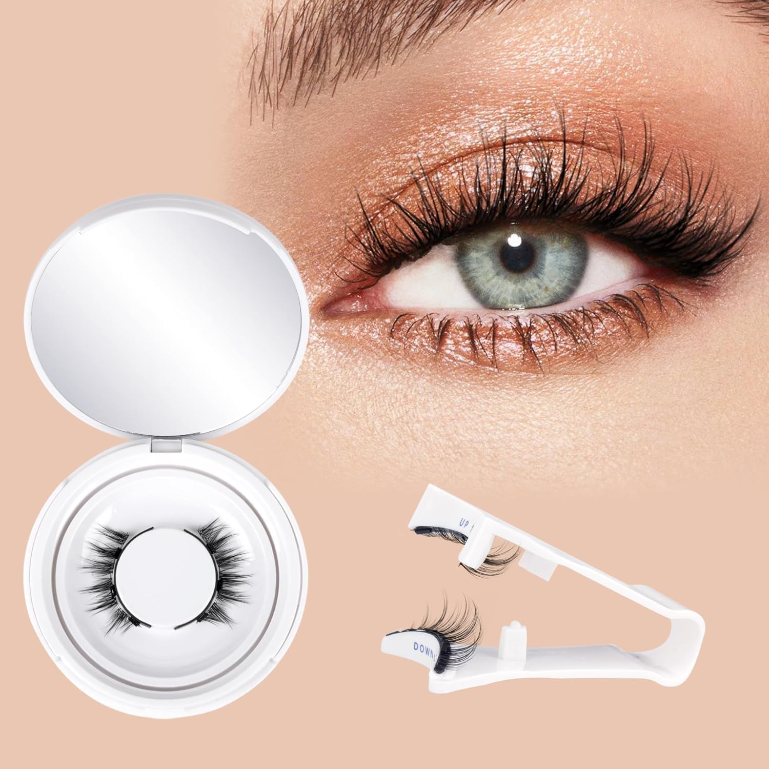 Magnetic Eyelashes Set (with Free Applicator)