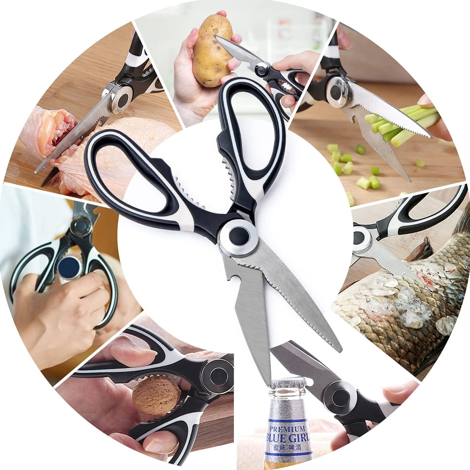 Multi Purpose Scissor for Meat, Fish, Vegetable & Home
