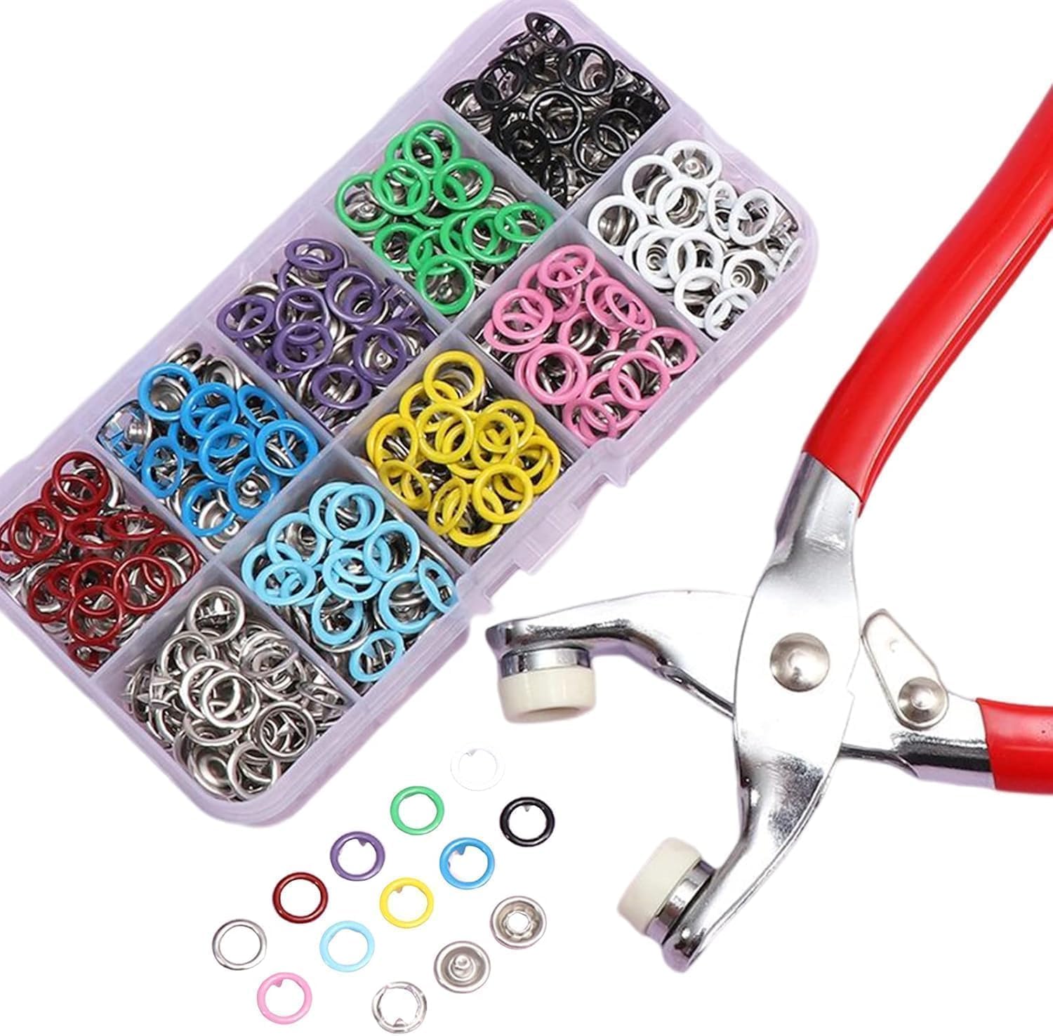Snap Button Tool Kit, 100 Sets