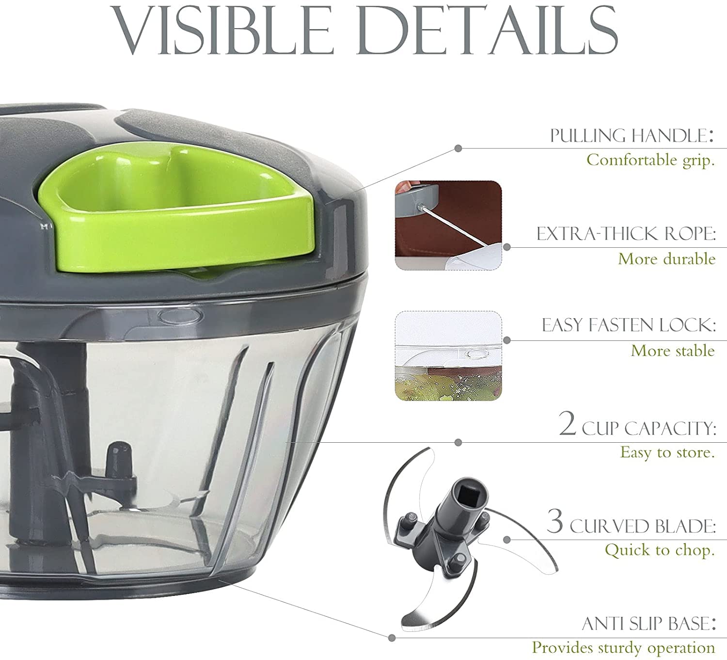 Vegetable Chopper for Kitchen