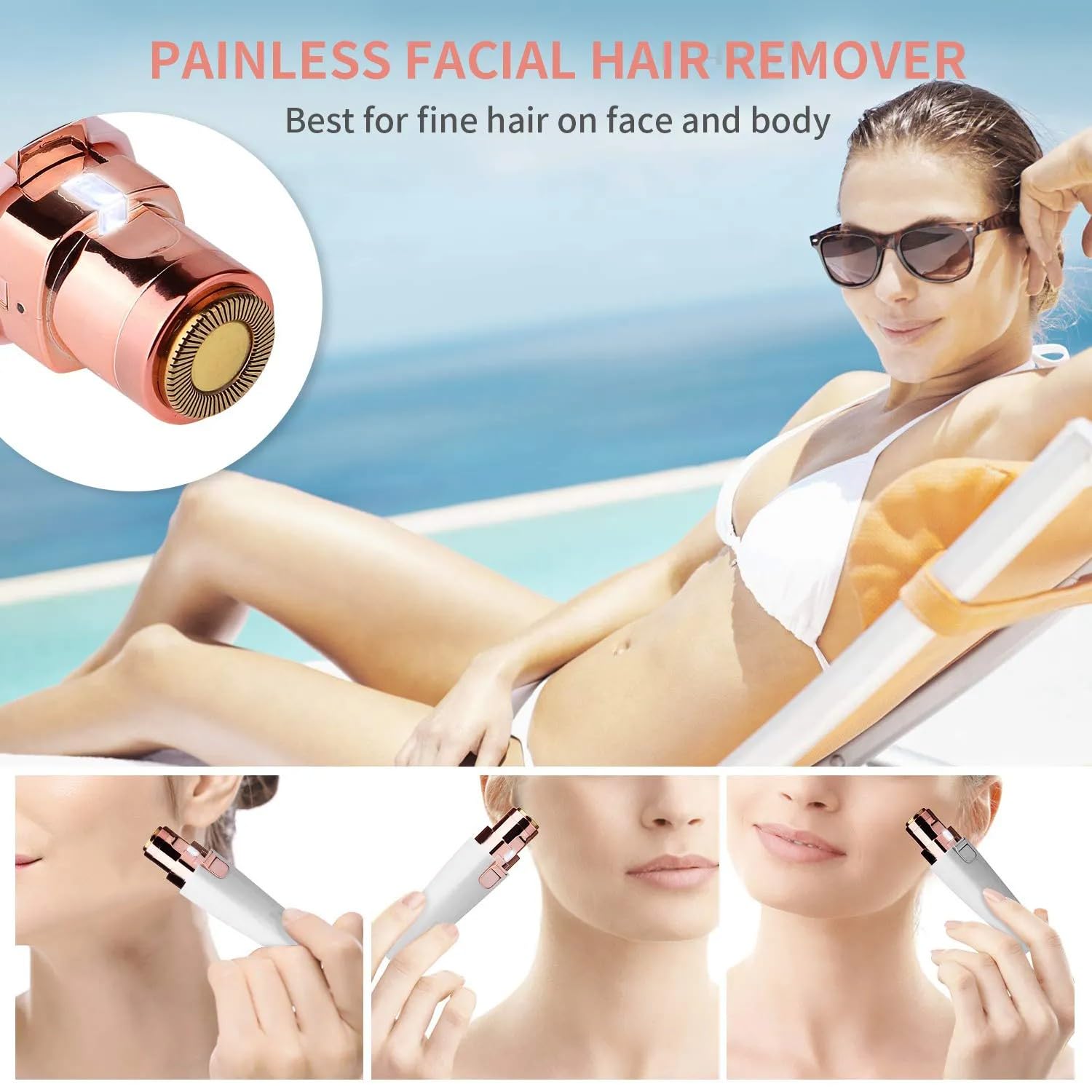 Electric Face Hair Trimmer