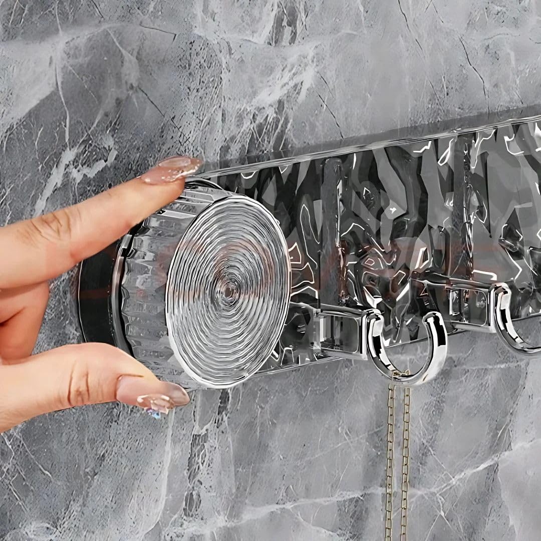 5-Powerful Vacuume Mount Hook | Suction Cup Wall Hook Rack