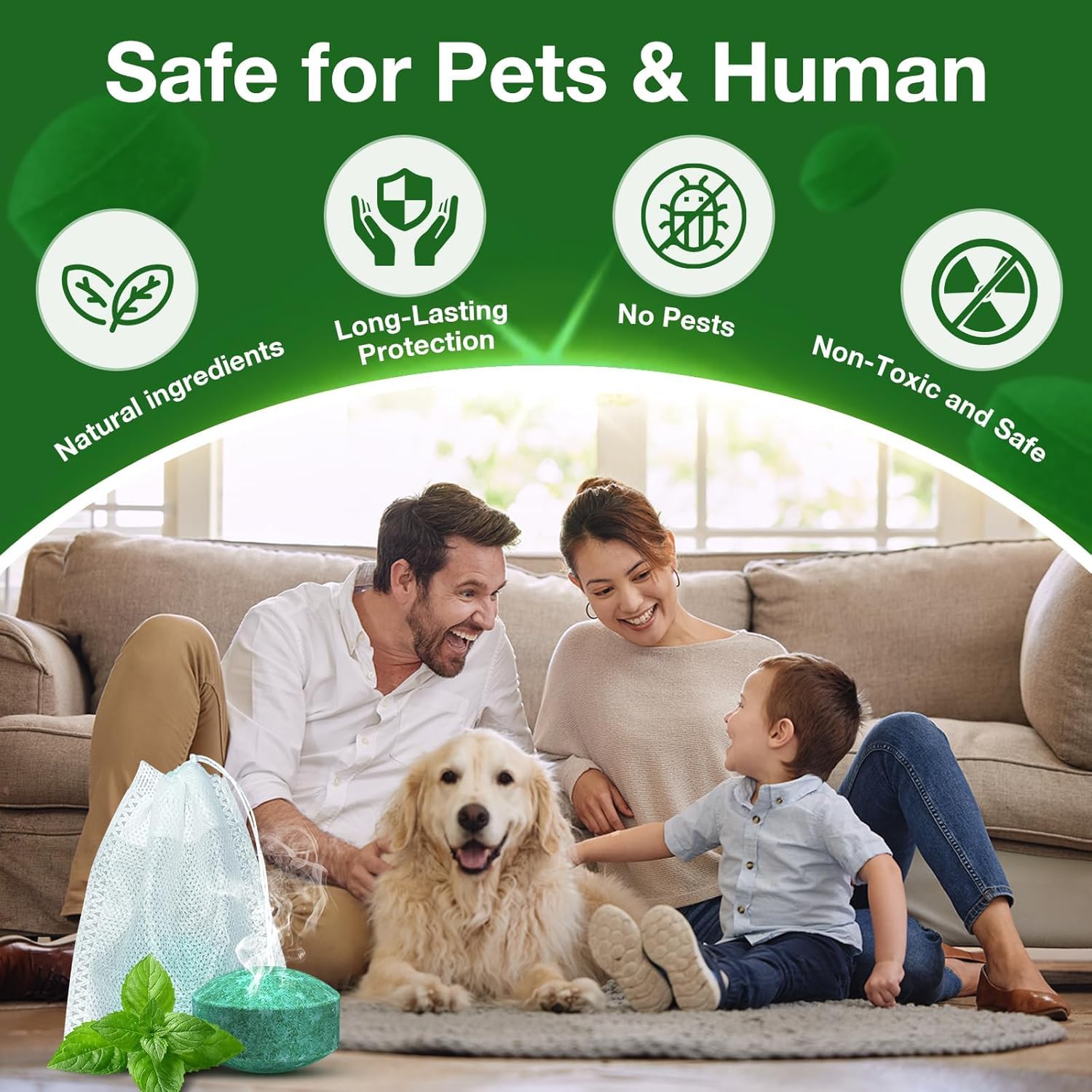 Rat Repellent for Car Home Pack of 1 (10 Tablet)