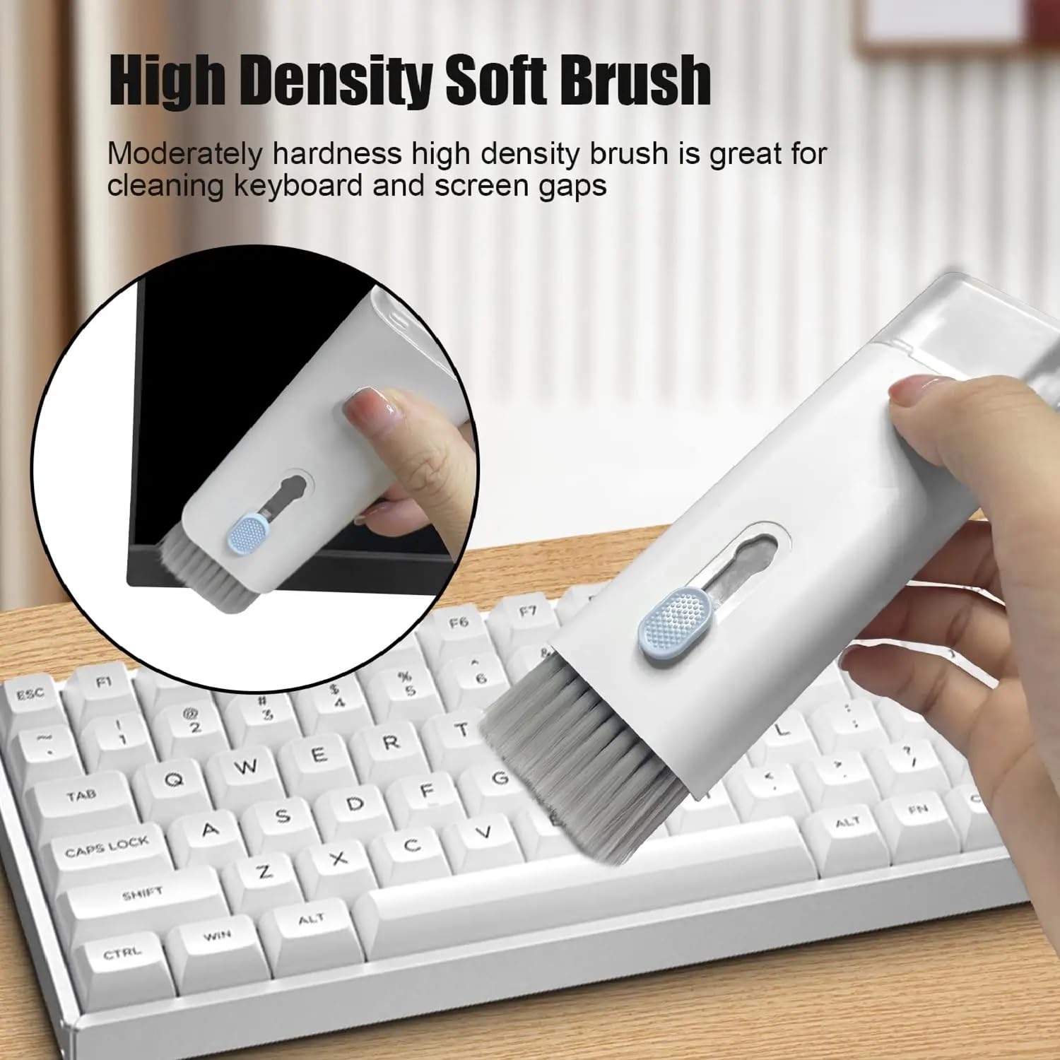 CleanCraft™ – Cleaning Kit | 7-in-1 Multifunctional Tools | For Keyboards, Gadgets & More