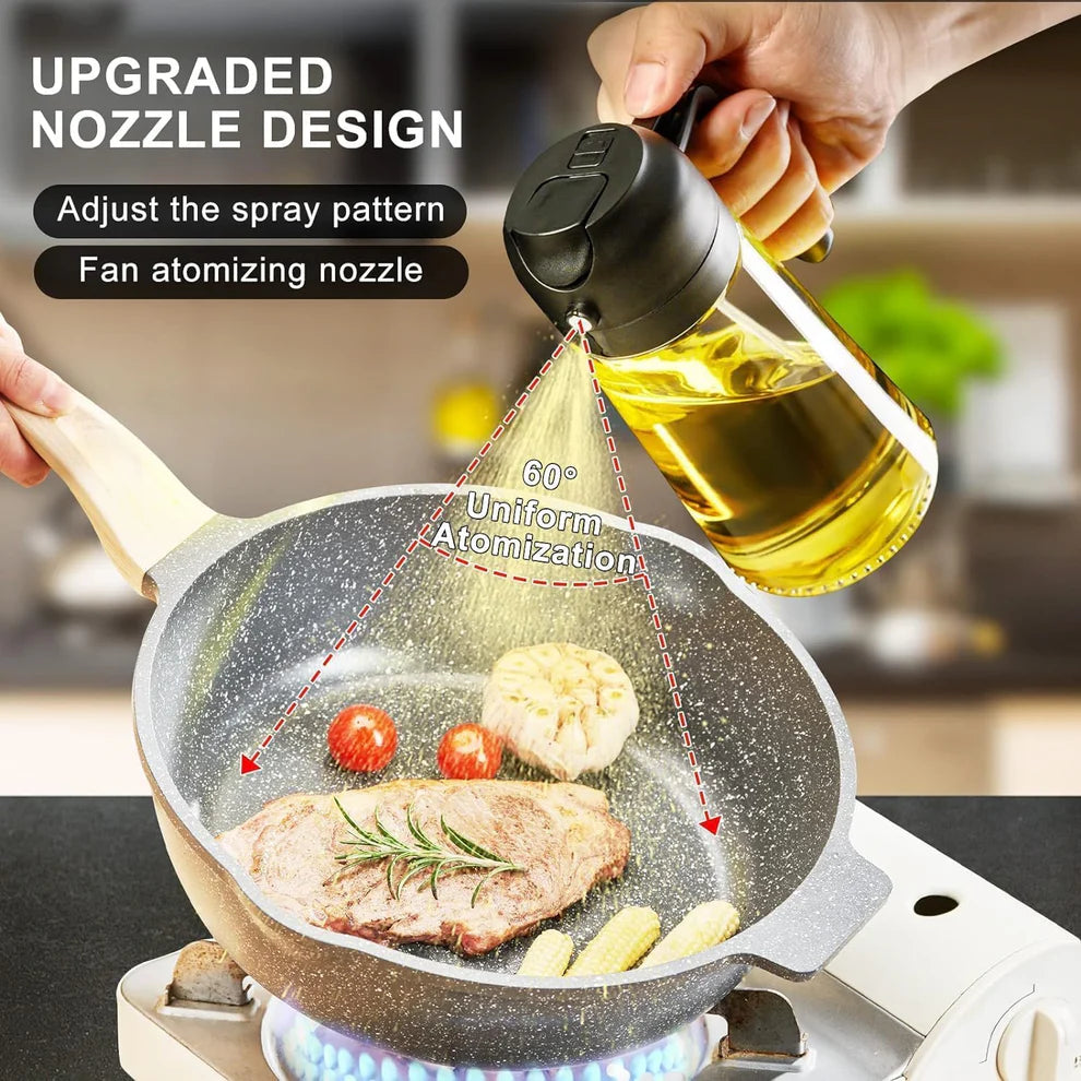 2 in 1 Oil Sprayer and Dispenser Bottle 500ml